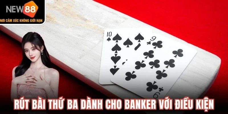 Luật rút bài thứ ba dành cho Banker với điều kiện đặc biệt