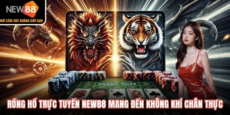 Rồng Hổ trực tuyến New88 mang đến không khí chân thực