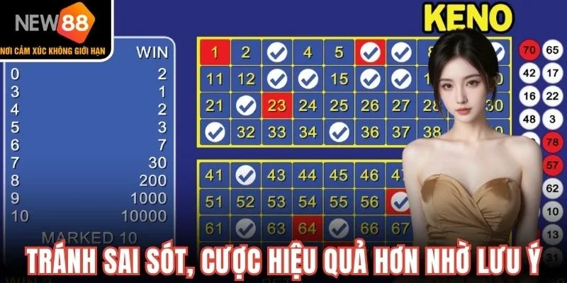 Tránh sai sót, cược hiệu quả hơn nhờ lưu ý